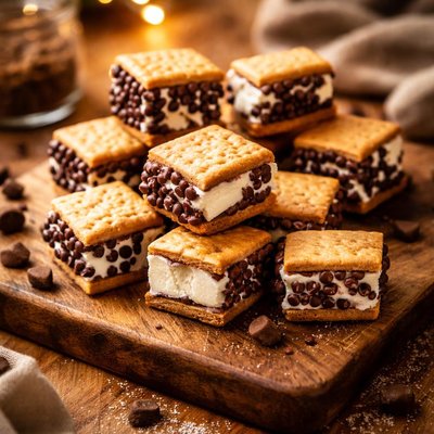 Image of Easy Ice Cream Sandwich Bites Without All the Calories