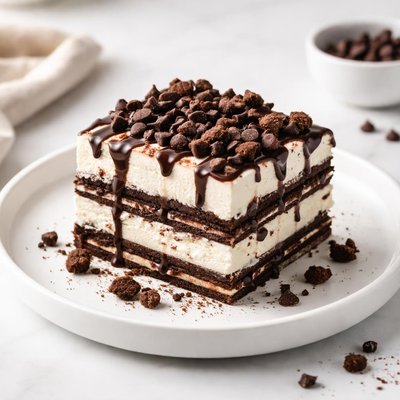 Image of Easy Ice Cream Sandwich Cake Dairy Free