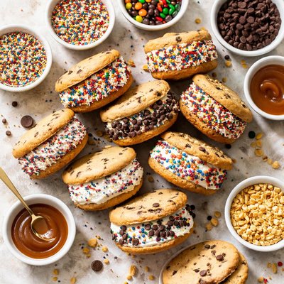 Image of Easy Ice Cream Sandwiches