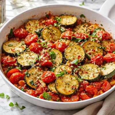 Image of Easy Italian Tomato Zucchini
