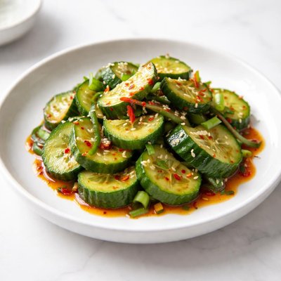 Image of Easy Korean Cucumber Salad