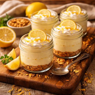 Image of Easy Lemon Cream Dessert