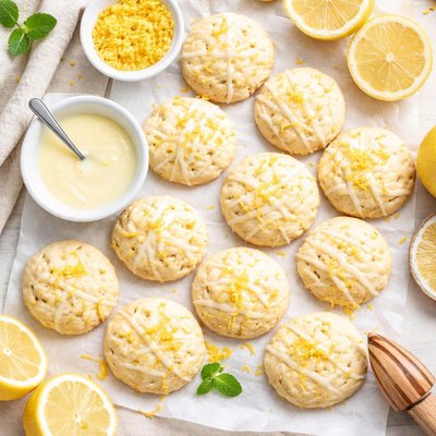 Image of Easy Lemon Drop Cookies