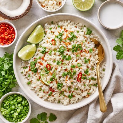 Image of Easy Light Coconut Rice