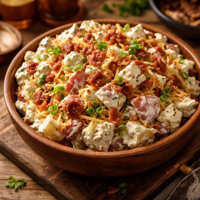 Image of Easy Loaded Baked Potato Salad