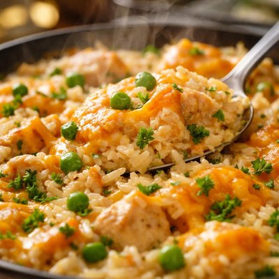 Image of Easy Luncheon Chicken and Rice Casserole