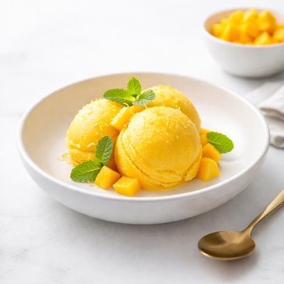 Image of Easy Mango Sorbet
