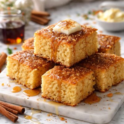 Image of Easy Maple Cinnamon Cornbread