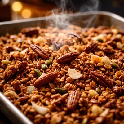 Image of Easy Maple Cinnamon Granola
