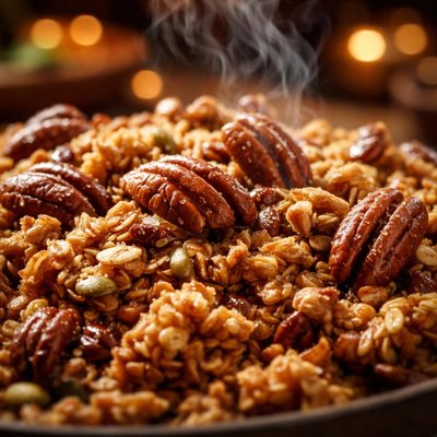 Image of Easy Maple Pecan Granola