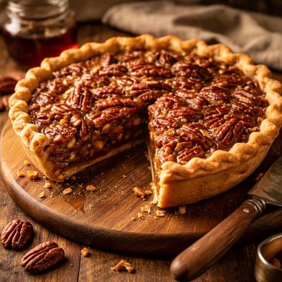 Image of Easy Maple Pecan Pie