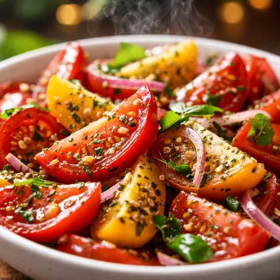Image of Easy Marinated Tomato Salad