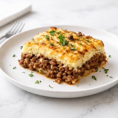 Image of Easy Meat Potatoes Casserole Our Version of Hamburger Pie