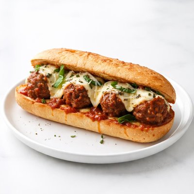 Image of Easy Meatball Grinder