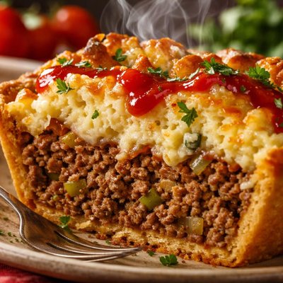 Image of Easy Meatloaf Pie