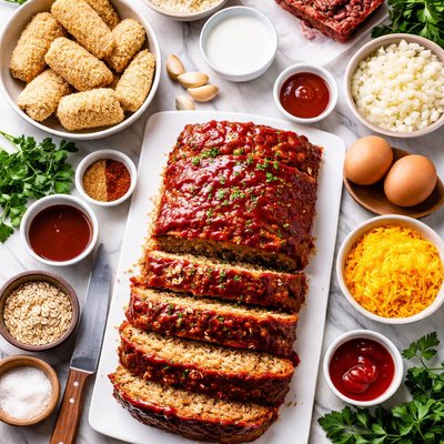 Image of Easy Meatloaf with Shredded Wheat