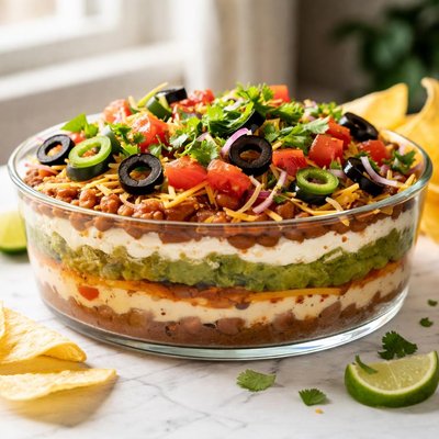Image of Easy Mexican Layered Dip