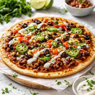 Image of Easy Mexican Pizza