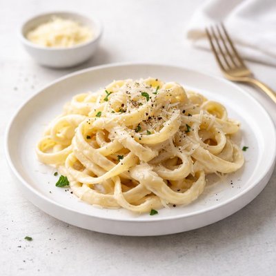 Image of Easy Microwave Alfredo Sauce