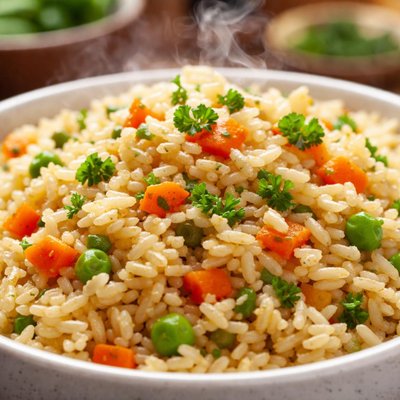 Image of Easy Microwave Rice Pilaf