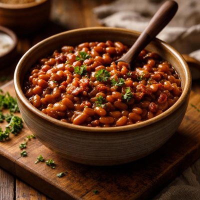 Image of Easy Microwaved Baked Beans