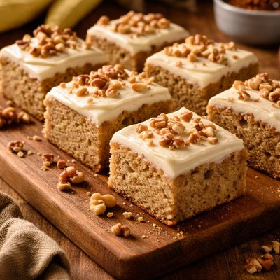 Image of Easy Moist Banana Bars