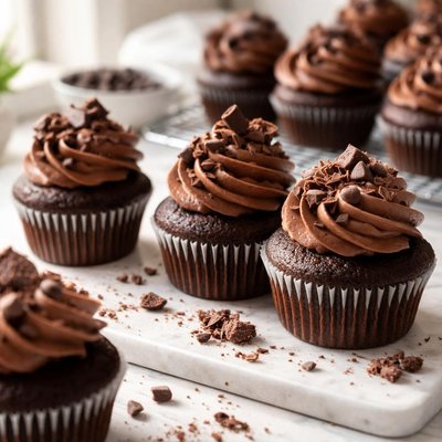 Image of Easy Moist Chocolate Cupcakes