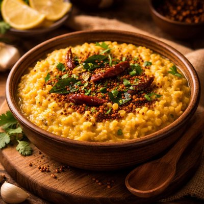 Image of Easy Moong Dal Mashed Yellow Split Peas