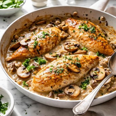 Image of Easy Mushroom Chicken