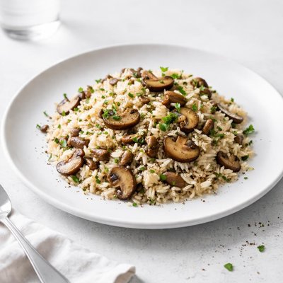 Image of Easy Mushroom Rice