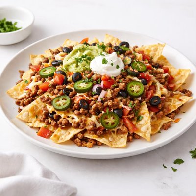 Image of Easy Nachos Deluxe Bake