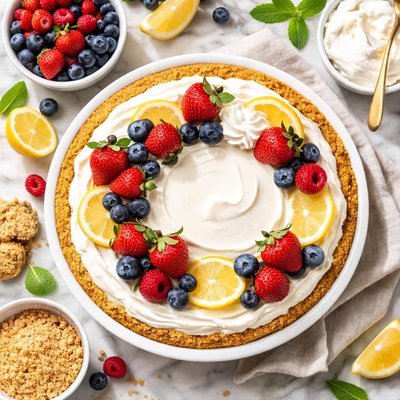 Image of Easy No Bake Cheesecake Pie