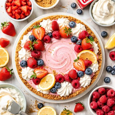 Image of Easy No Bake Jello Cheesecake