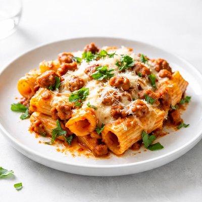 Image of Easy No Boil Pasta Bake