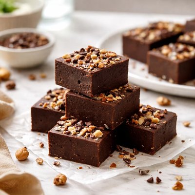 Image of Easy No Cook Carob Fudge