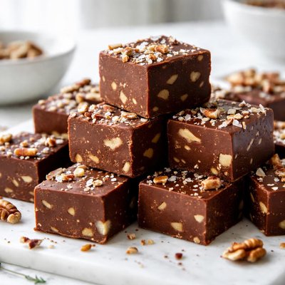 Image of Easy No Fail Chocolate Fudge No Thermometer