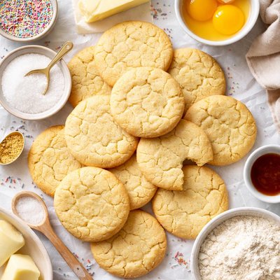 Image of Easy Old Fashion Sugar Cookies