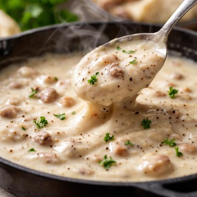 Image of Easy Old Fashioned White Gravy