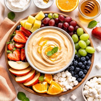 Image of Easy Orange Fruit Dip