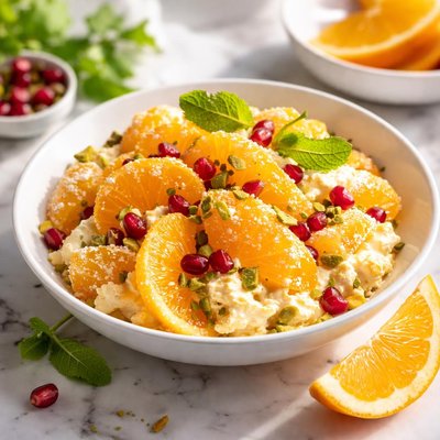Image of Easy Orange Salad Dessert