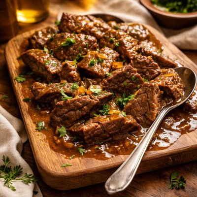 Image of Easy Oven Beef and Gravy
