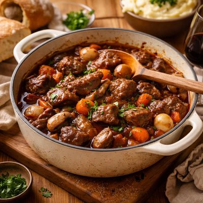 Image of Easy Oven Beef Burgundy