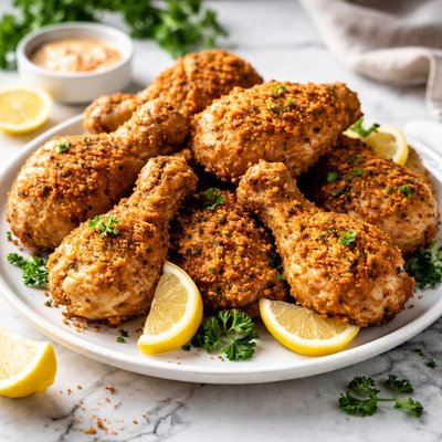 Image of Easy Oven Fried Chicken