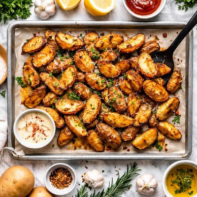 Image of Easy Oven Fried Potatoes