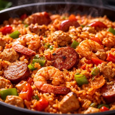 Image of Easy Oven Jambalaya