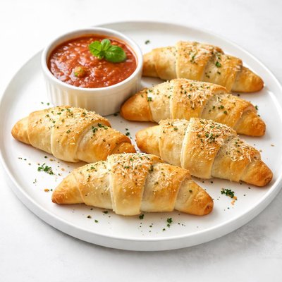 Image of Easy Parmesan Crescents