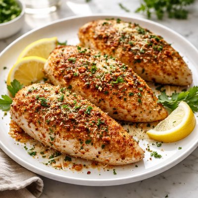Image of Easy Parmesan Garlic Chicken
