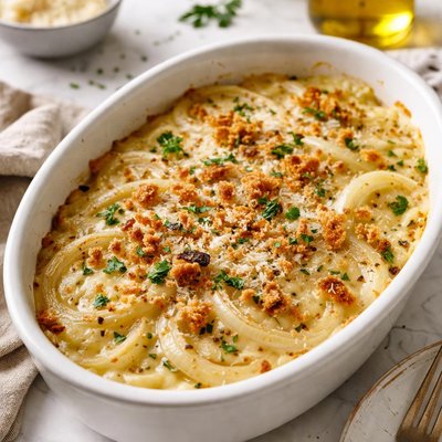 Image of Easy Parmesan Onion Bake