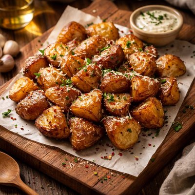 Image of Easy Parmesan Roasted Potatoes