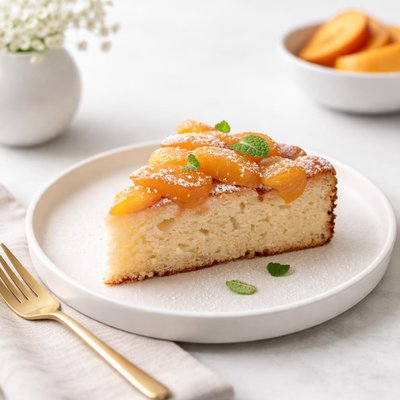 Image of Easy Peach Cake